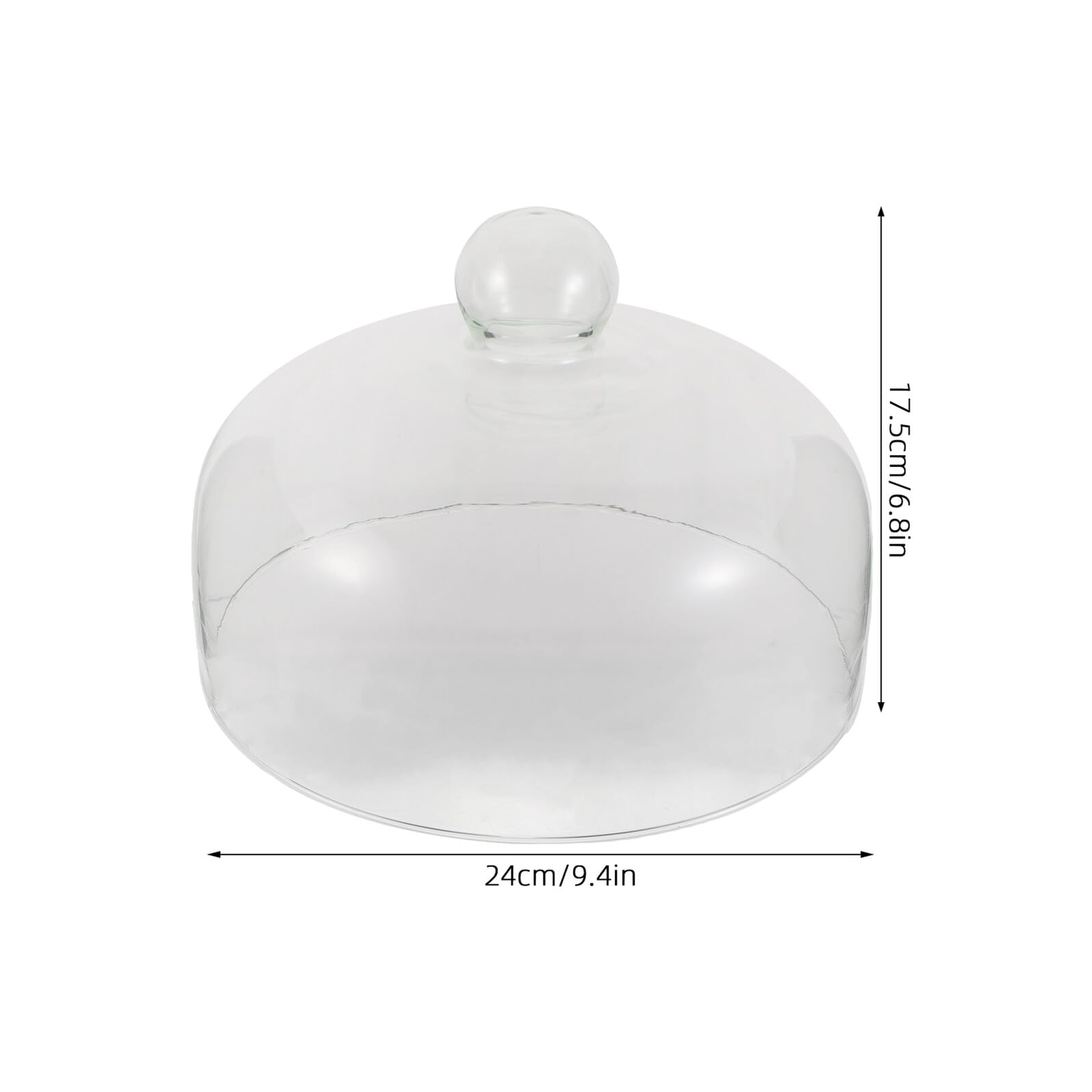 Mikinona Tapa de 24 Cm para Microondas de Vidrio Antisalpicaduras