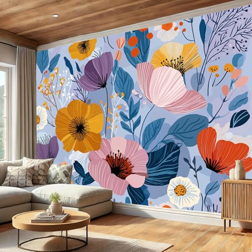 Murales papel tapiz azul cielo decorativos para transformar su dormitorio 5