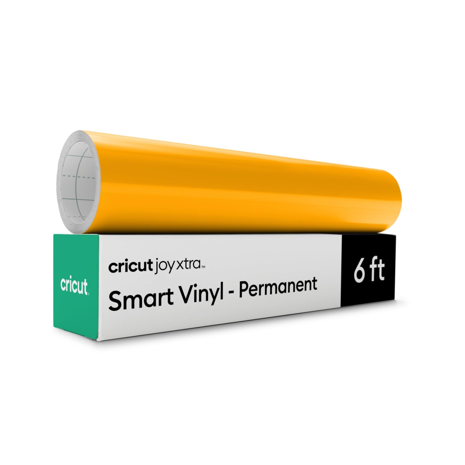 Cricut Yellow Joy Xtra Smart Permanent Adhesive Vinyl | 24.1 Cm × 1.8 M | | Self-Adhesive Vinyl Sheet | Ideal For Customising Mugs, Bottles, Labels, Signs & Diy Crafts