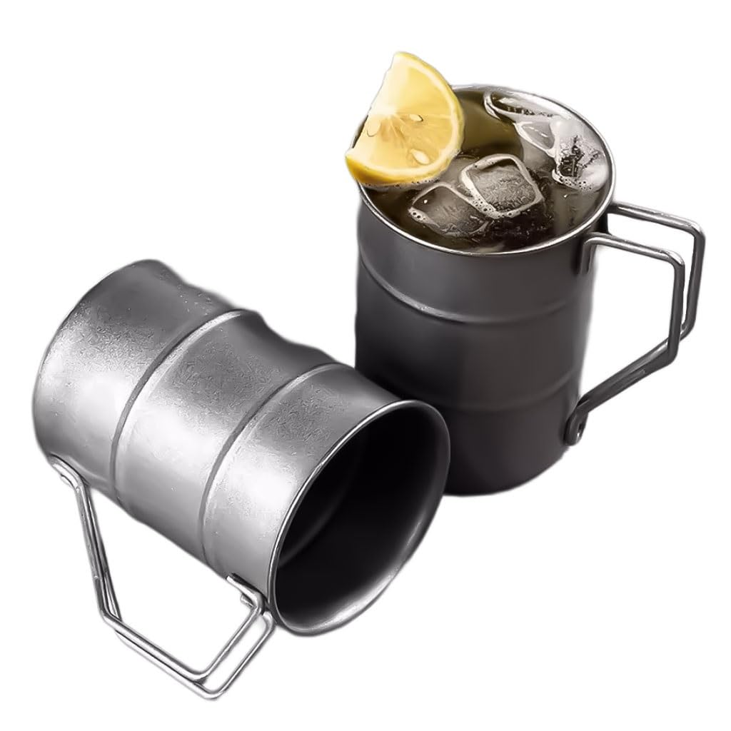 Secchiello per birra con manici, 2 pezzi, per feste, vino, birra, club, bar, matrimoni, bevande, secchi,