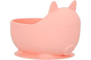 1pc Baby Food Bowl Suction Dinner Plate Toddler Silicone Suction Plate