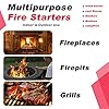 Stanbroil 108 pcs Natural Charcoal Fire Starters Super Fast Lighting Perfect for Barbecue Grills, Smokers,Wood Stove, Campfires and Outdoor Fireplaces #4