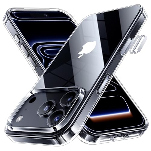 Amazon.co.jp: NIMASO iPhone 17 Pro 用 ケース クリア 黄変防止 耐