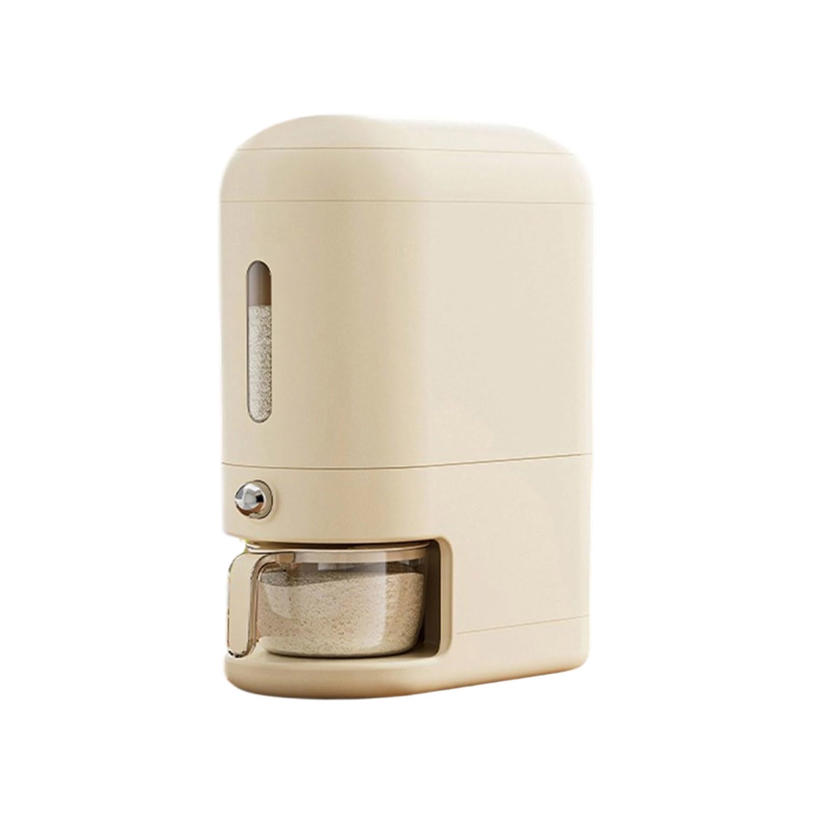 Buxuaaaa Press Seal Rice Container, Large Capacity Kitchen Storage Bin & Suitable for Grains, Flour, Dry Food Proof Food Storage Container