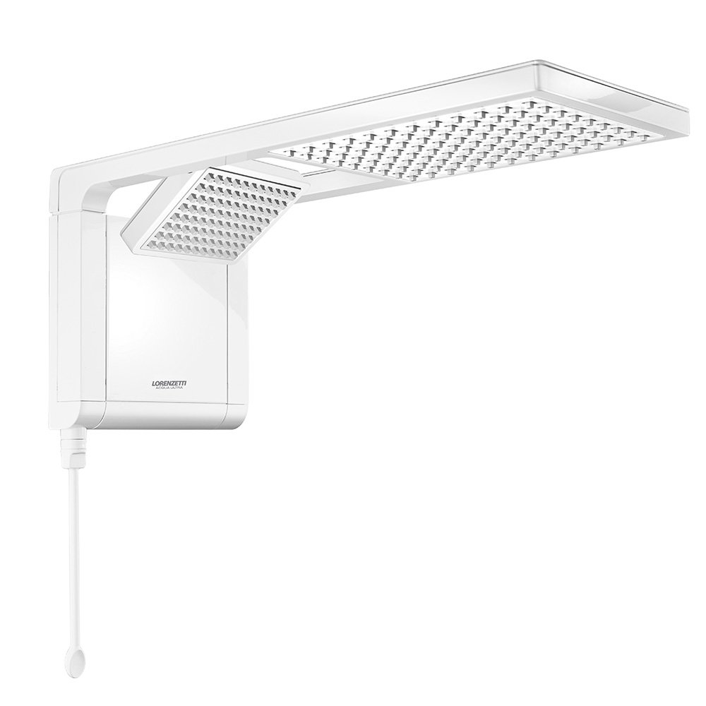Chuveiro Acqua Duo 127V 5500W Lorenzetti 7510100 Branco Pequeno