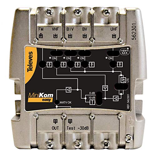 Televes-Amp.minikom 5/1 easyf v-u-fm-21