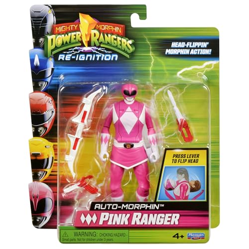 Power Rangers Re-Ignition Figurine Auto Morphin 15,2 cm – Ranger Rose