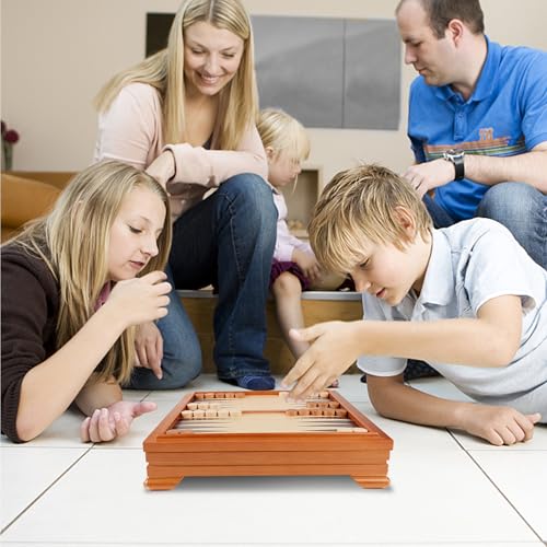 Juego de mesa Deluxe 7-en-1 set de madera miniatura 6