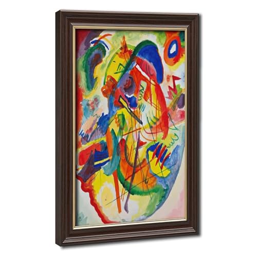 Wassily Kandinsky Impression sur toile tableau abstrait salon 20x30