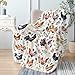 Chicken Plant Blanket Gifts Super Soft Lightweight Flannel Blankets Throw for Kids, Adult, Suitable for Couch, Sofa, Bed, Camping, Travel All Seasons 50