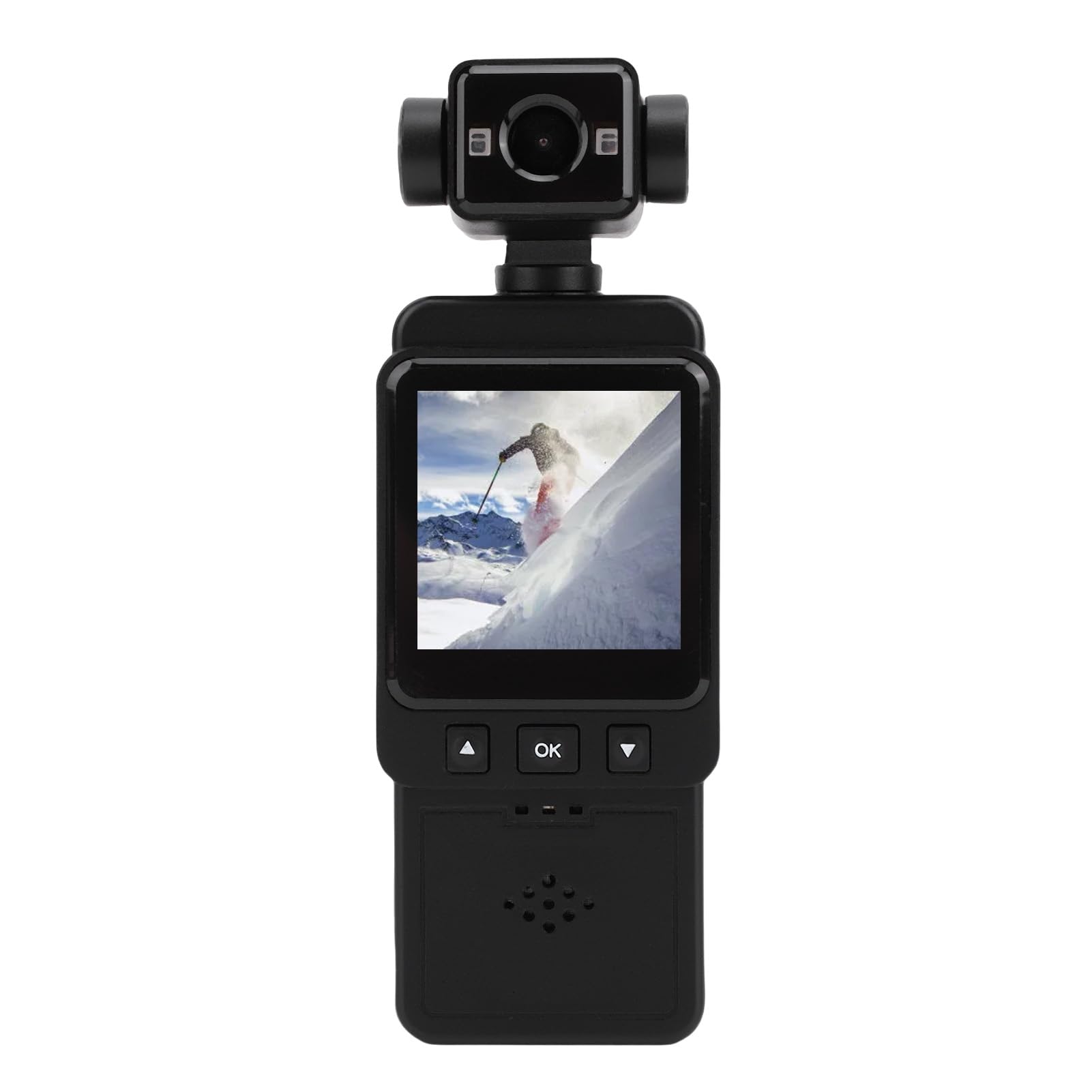 Mingzhe 1080P Camera Vlog Camcorder with Electronic Stabilization Wide Angle Lens 1.53 Inch Screen for Outdoor Recording-image-33