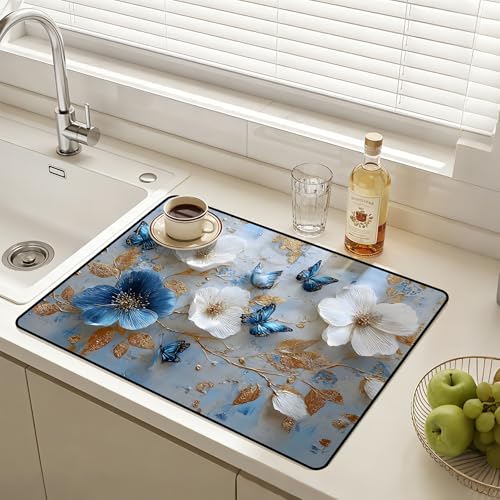 Image of Stove Guard Mat for Electric Stoves -Heat-Resistant Protector, Non-Slip Kitchen Counter Mat Stylish Kitchen Decor