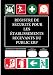 REGISTRE DE SÉCURITÉ POUR LES ÉTABLISSEMENTS RECEVANTS DU PUBLIC ERP: réglementation incendie