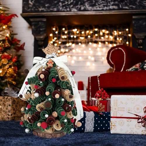 Décoration de table pour Noël pour les familles qui aiment les fêtes de fin d'année - 8