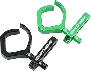 HNZMDY Archery Bow Fishing Arrow Rest Aluminum Top Loading Rest for Right Hand Left Hand Compound Bow Recurve Bow Hunting Fishing (Green)