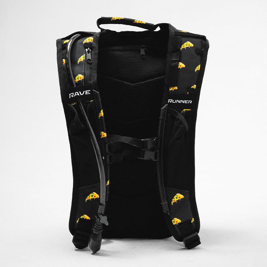 Miniatura 10 de RaveRunner Mochila de hidratación antirrobo Paquete de hidratación Rave, bolsa de agua para festivales, Hydropack Rave, paquete de hidratación EDC