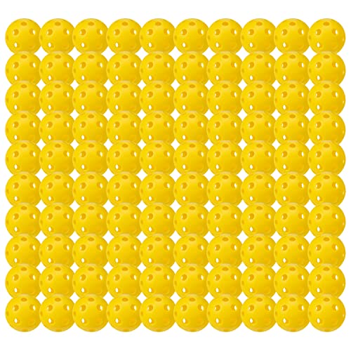 Image of Franklin Sports X-26 Indoor Pickleballs - 3 Pack, 12 Pack & 100 Pack Bulk - USAPA Approved Tournament Pickleballs - Multiple Colors
