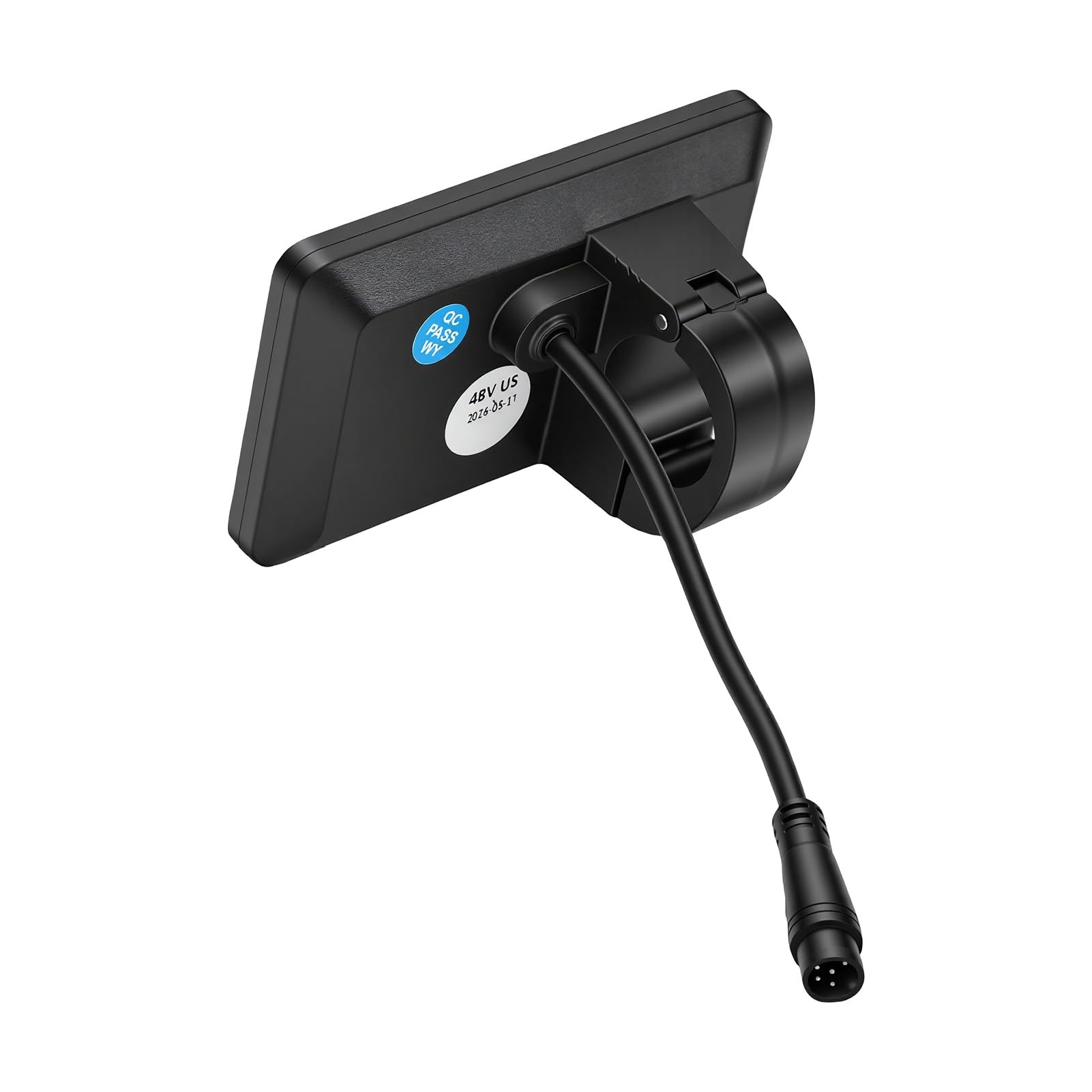 Pantalla LCD para Bicicleta Eléctrica, Velocímetro Retroiluminado Resistente, Pantalla Cuentakilómetros para Moto de Cross Eléctrica Yozma IN 10, Material ABS, Fácil Instalación
