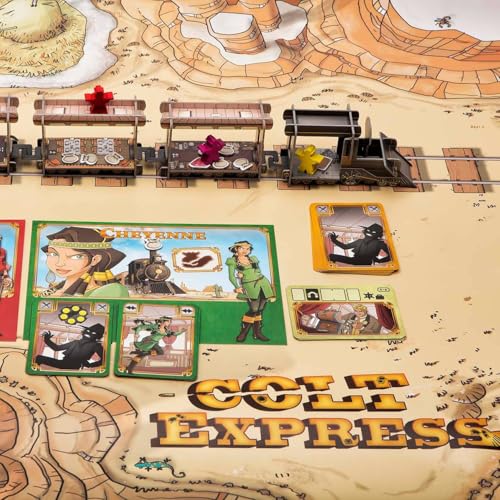 Juego de Mesa Colt Express - Estrategia Oeste Salvaje miniatura 4