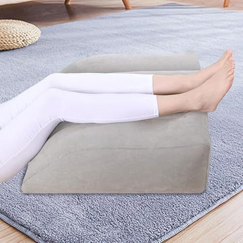 Almofada Inflável Apoio Suporte Pés Descanso Pernas Costas Portát...