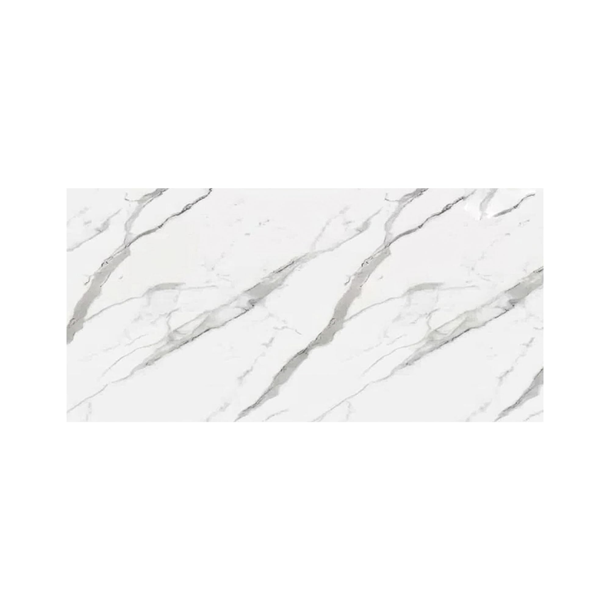 IZODEKOR Wall Cladding Marble Look, 1 Piece, 120 x 60 cm, Alternative to Bathroom Tile/Kitchen Tile, Shower Wall Panels, Wall Panel for Kitchen Back Wall, Bathroom, Indoor - Ice Berg Grey New
