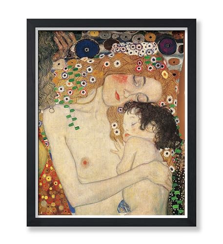 Gustav Klimt Three Ages Of Woman Mother and Child art print