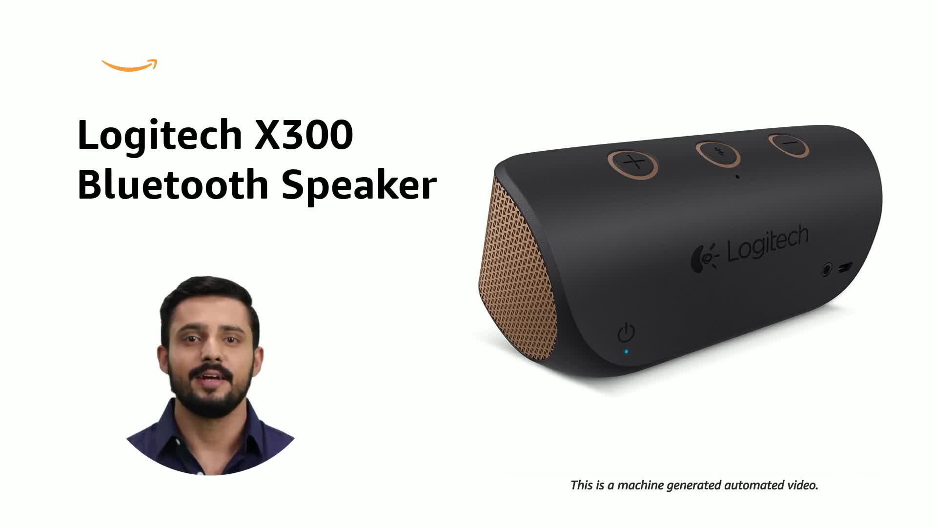 X300 Wrls Mobile Spkr Blk Brn