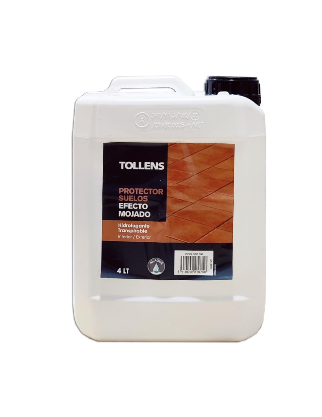 Tollens Hidrofugante Suelos Efecto Mojado 4 Lt