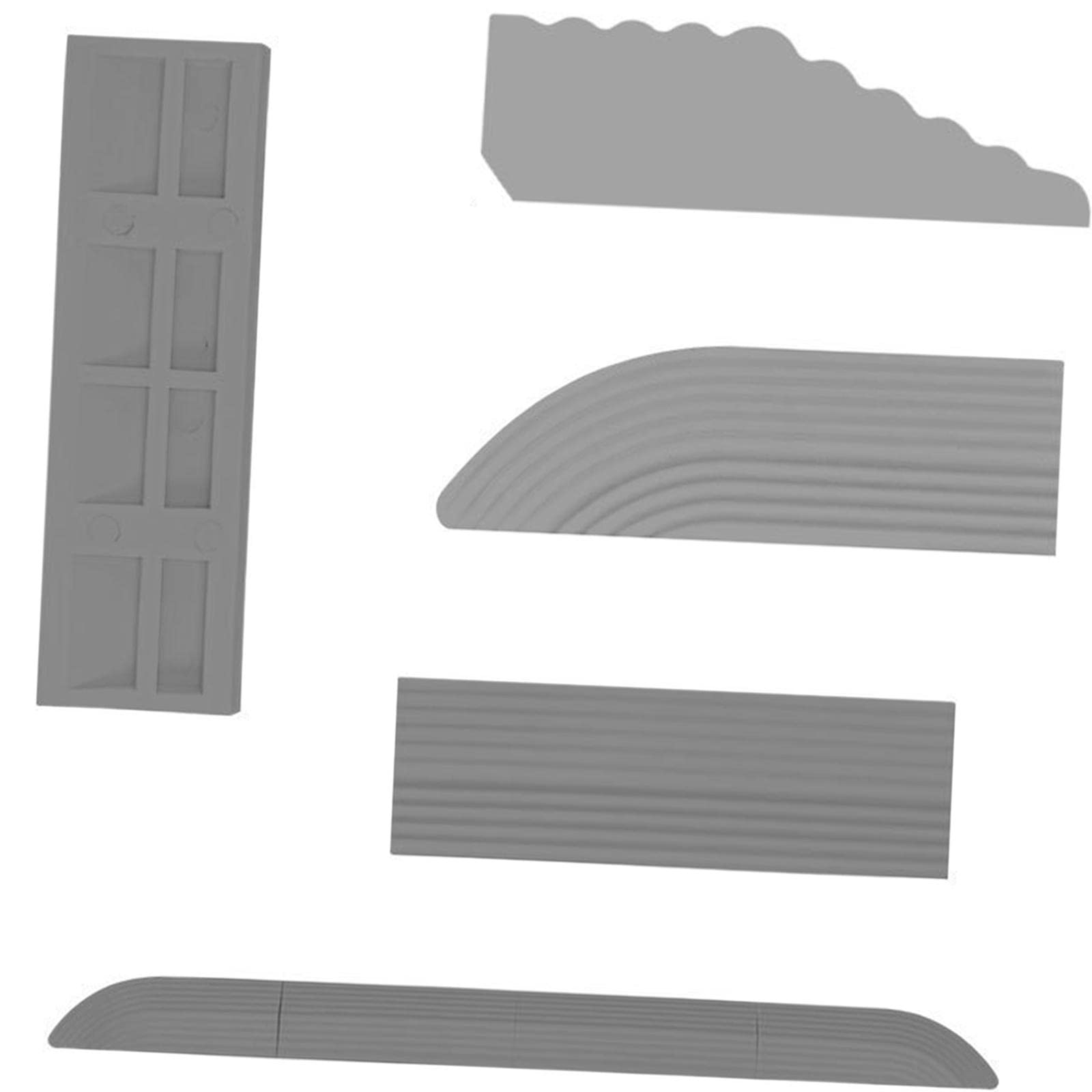 ATORSE 4X Threshold Bars Step Ramp for Robot Vacuum Cleaner Gray-image-22