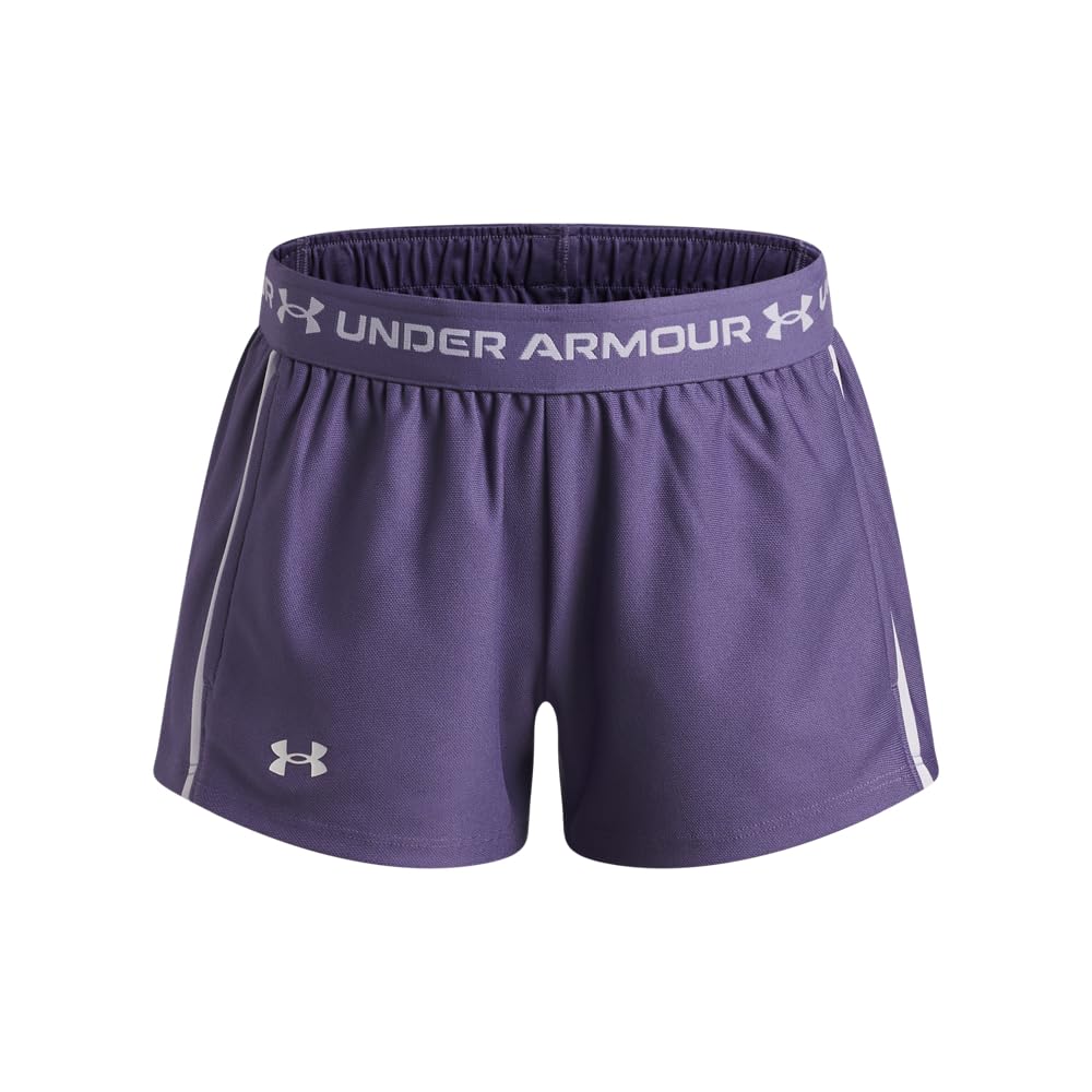 

                                                    Under Armour Girls' Tech Play Up Shorts, (520) Pur