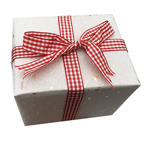 Red and White Gingham Ribbon, 5/8' x 25Yd...