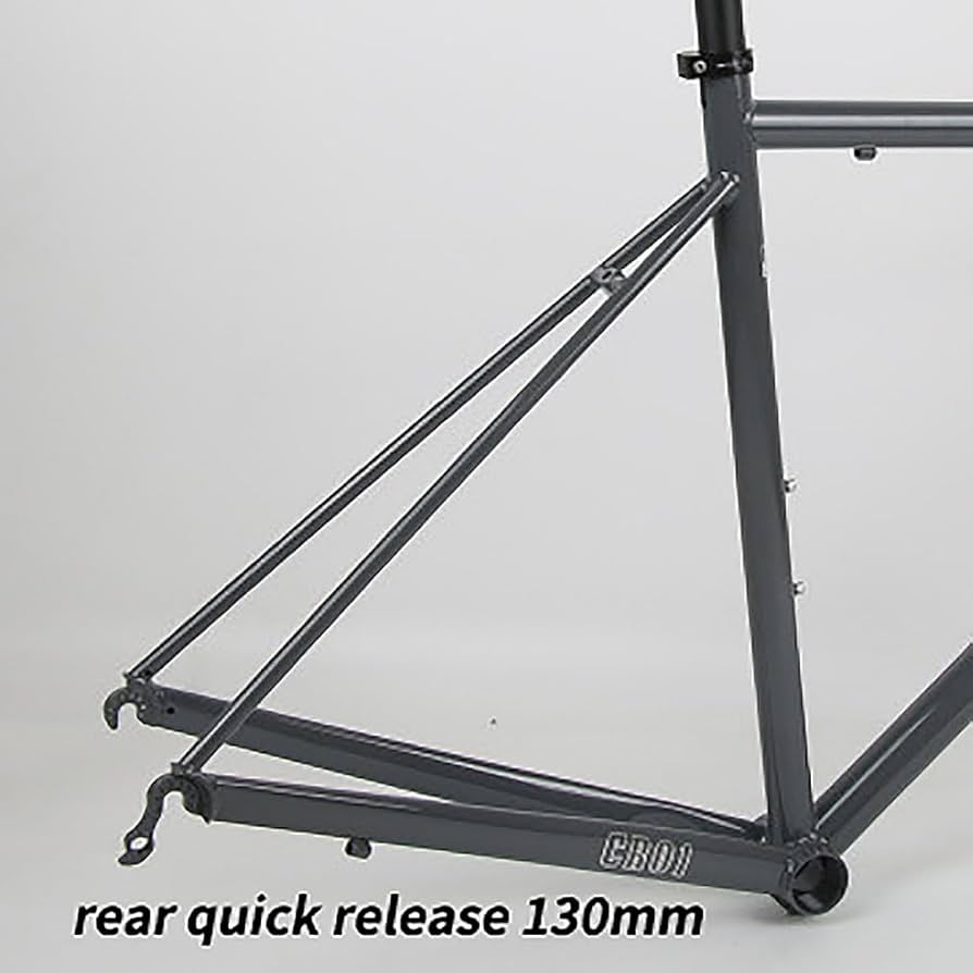 【ジャンク即買い×】【説明文必読】クロモリ フレーム カーボン フォーク セット ジャンク即買い×】【説明文必読】クロモリ フレーム カーボン