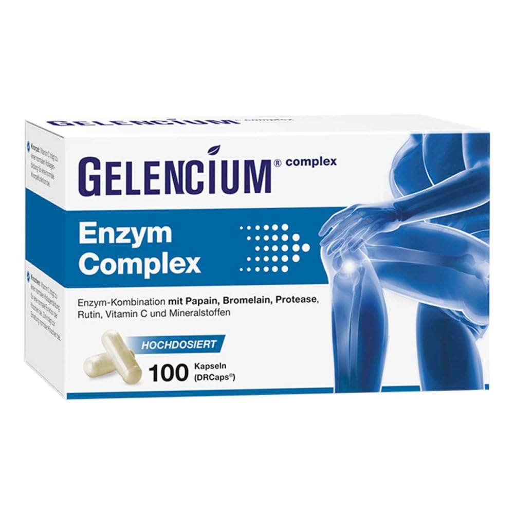 Gelencium Enzym Complex Hochdos.m.bromelain Kapsel (n) 100 stk