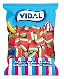 Vidal - Tajadas Sandia Zucchero, Caramelo di gomma, 1000 grammi