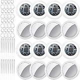 Ya en manzanajugosa.com: Tukio Air Tags 16 Pack Blanco, Bluetooth Localizador de Llaves Funciona con Find My App (Solo iOS), rastreador Bluetooth y localizador de artículos con Sonido, rastreador de Equipaje, Mini Tracker Tag