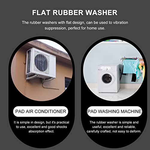 UKCOCO Tamponi di Isolamento in Gomma Rondella in