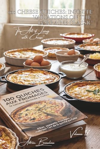 100 Cheese Quiches: Infinite Variations On The Lorraine Classic: Pastry, Fillings, And Curated Cheeses: A Masterclass In The Art Of The Perfect Quiche