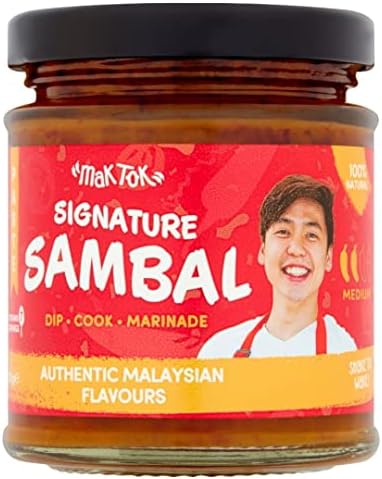 Mak Tok Authentic Gourmet Malaysian Signature Sambal Chilli Paste