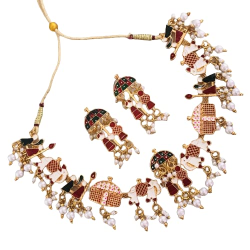 TOF Bridal Jewellery (Necklace Set) (B0BTTRZ3MD) Amazon Price History, Amazon Price Tracker