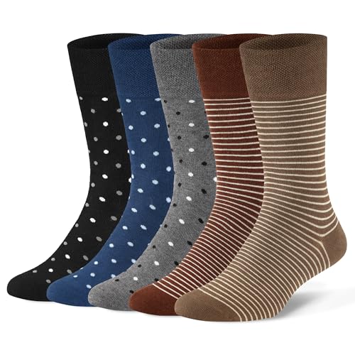 Sockswift 5 Pairs Diabetic Socks for Men,Viscose from Bamboo...