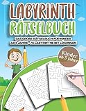Labyrinth Rätselbuch: Das große Rätselbuch für Kinder ab 5 Jahre 78 Labyrinthe mit Lösungen - Anita Blum 