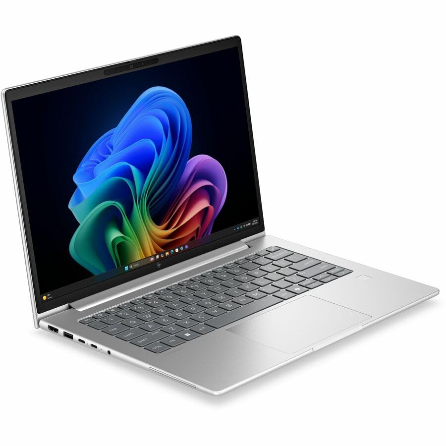 Image of HP EliteBook 6 G2a 14 inch Touchscreen Copilot+ PC Notebook - WUXGA - AMD Ryzen AI 7 PRO Ryzen AI PRO 400 450-48 GB - 512 GB SSD - English Keyboard - Pike Silver Aluminum - AMD Chip - 1920 x 1200 - Wind