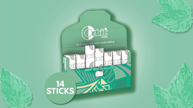 Amazon.com : Orbit, Sweet Mint Sugarfree Gum, 14-ct : Grocery