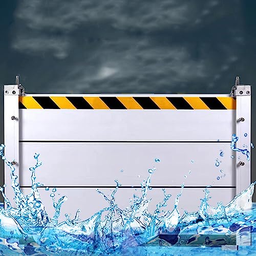 Generisch Aluminium-Hochwasserschutzsystem für Parkplätze, Einfahrtstor, Barrieren zur Verhinderung von Überschwemmungen, hohe Beständigkeit gegen Wasserdruck, einfache Montage und Demontage
