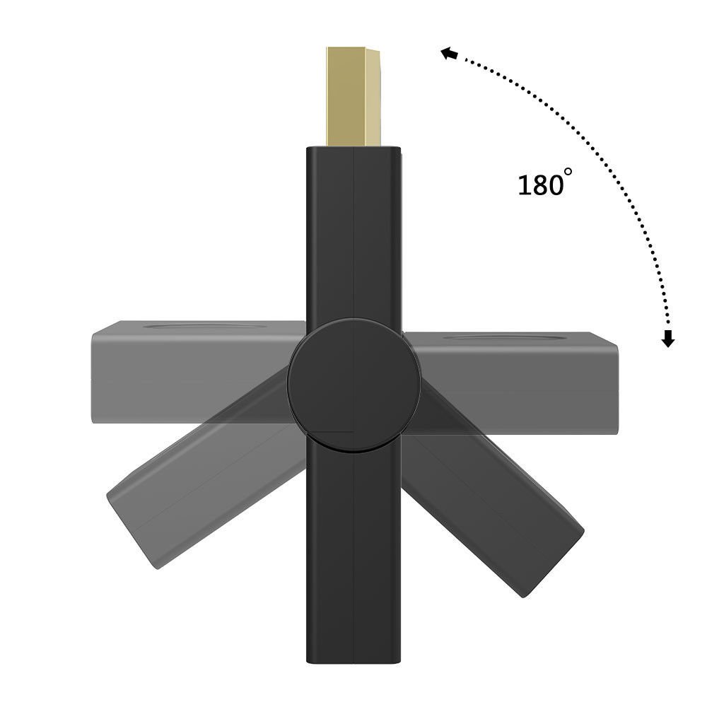 HDMI Adapter - 180 Degree Angle Converter -2