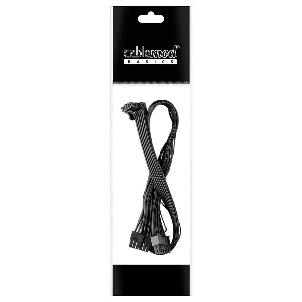 CableMod Basics B-Series 12VHPWR ケーブル CableMod Basics B-Series 12V-2x6 12VHPWR StealthSense PCIe