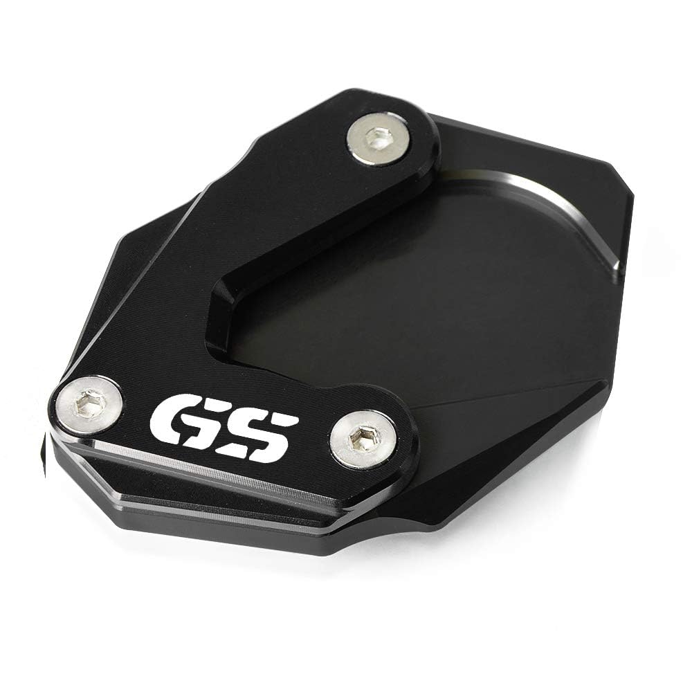 R1250GS 2023 Cavalletto Laterale Estensione CNC Alluminio Kickstand per R 1250 GS 2018-2023 1200 GS LC Rallye 2012-2018 (Nero)
