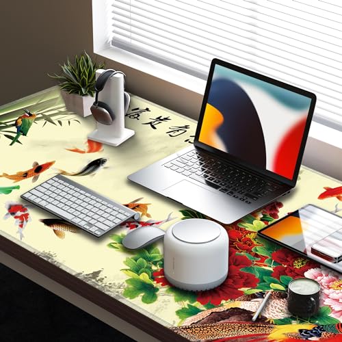 Tapis de souris géant poisson pour protéger la table et clavier gamer