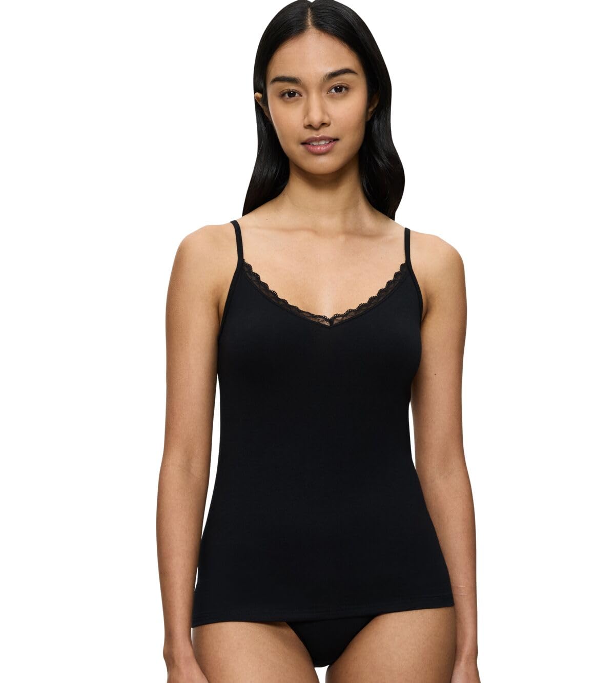 Triumph Damen Feel of Cotton Spaghetti Top Undershirt (1er Pack)