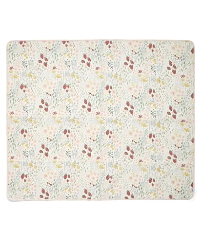 Mamas & Papas Splash Mat for Highchairs, Practical and Wipe Clean Mat to Catch Dinner Time Spills, Fruit Garden